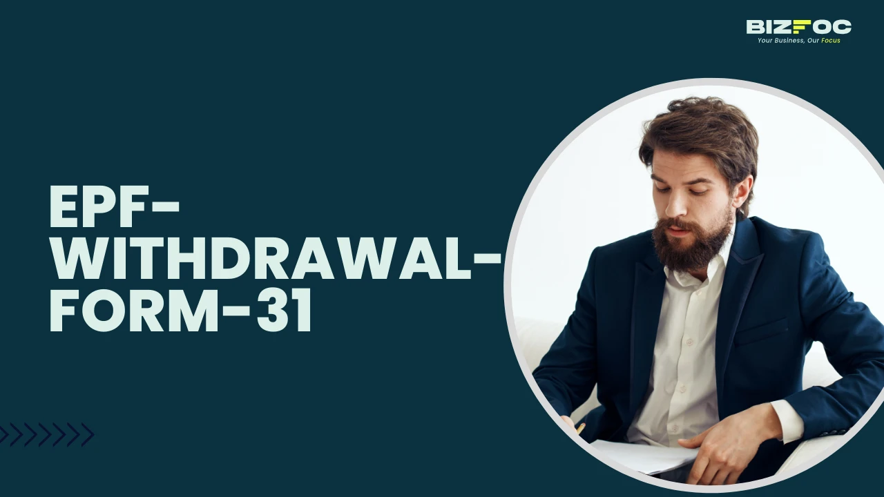 EPF Withdrawal Form 31  