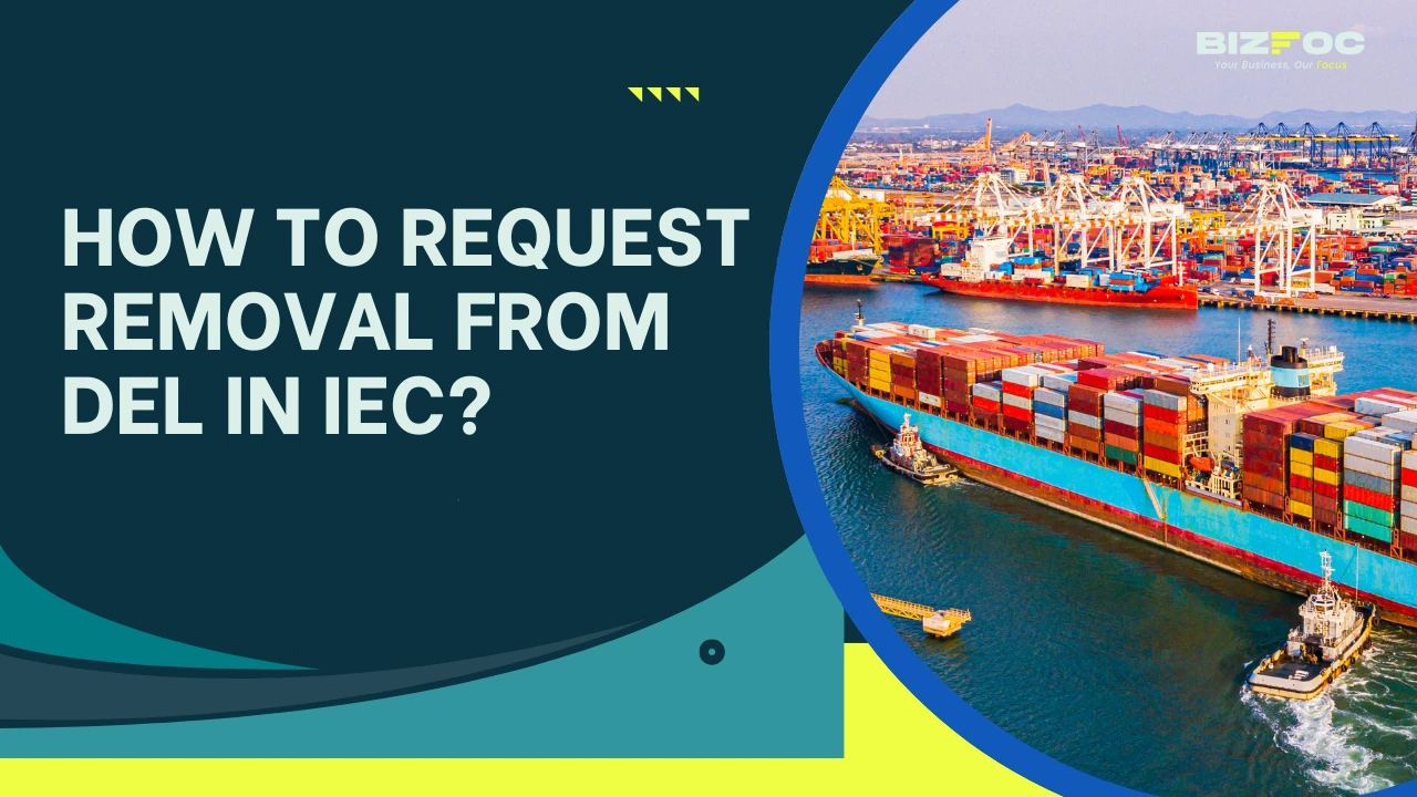  How to Request Removal from DEL in IEC? - Bizfoc 